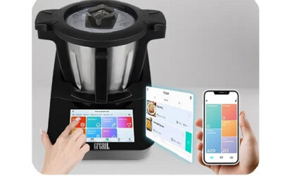Новый многофункциональный кухонный комбайн мультиварка GFGRIL GF-KP100 SmartBot, инновационное решение для современного дома