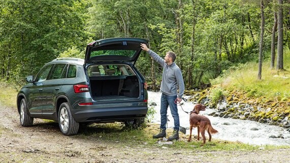 Автомобиль ŠKODA KODIAQ – находка для большой семьи