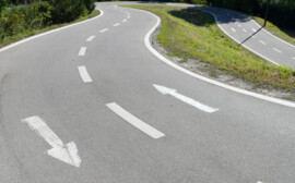 В Новосибирске на дорожную разметку выделили 125 млн рублей