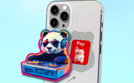 Наклейка-чехол на платежный стикер