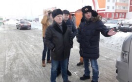 Мэр Новосибирска остался недоволен уборкой снега в городе