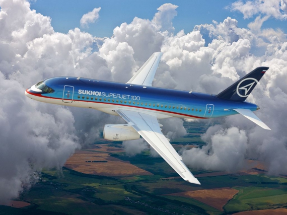 Аэрофлот получил сорок пятый российский самолёт Sukhoi Superjet 100