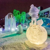 В 2017 году на набережной в Новосибирске появится обновленный ледовый городок