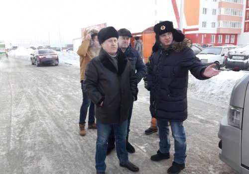 Мэр Новосибирска остался недоволен уборкой снега в городе